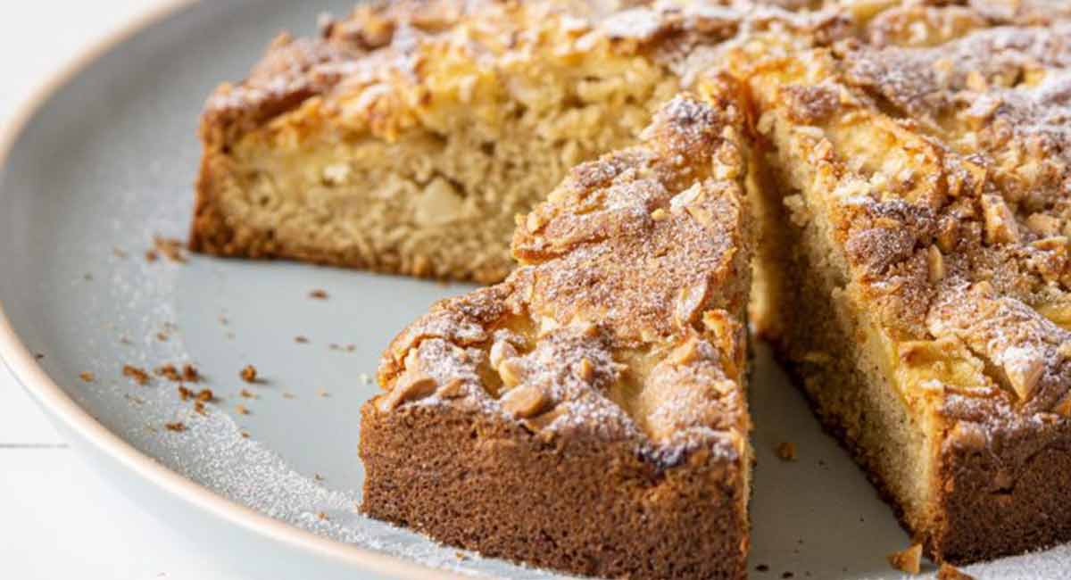 Gâteau aux pommes sans beurre