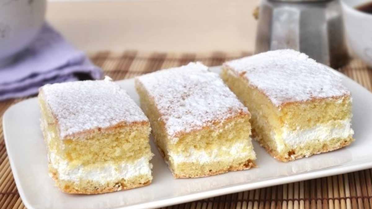 Gâteau léger à la noix de coco