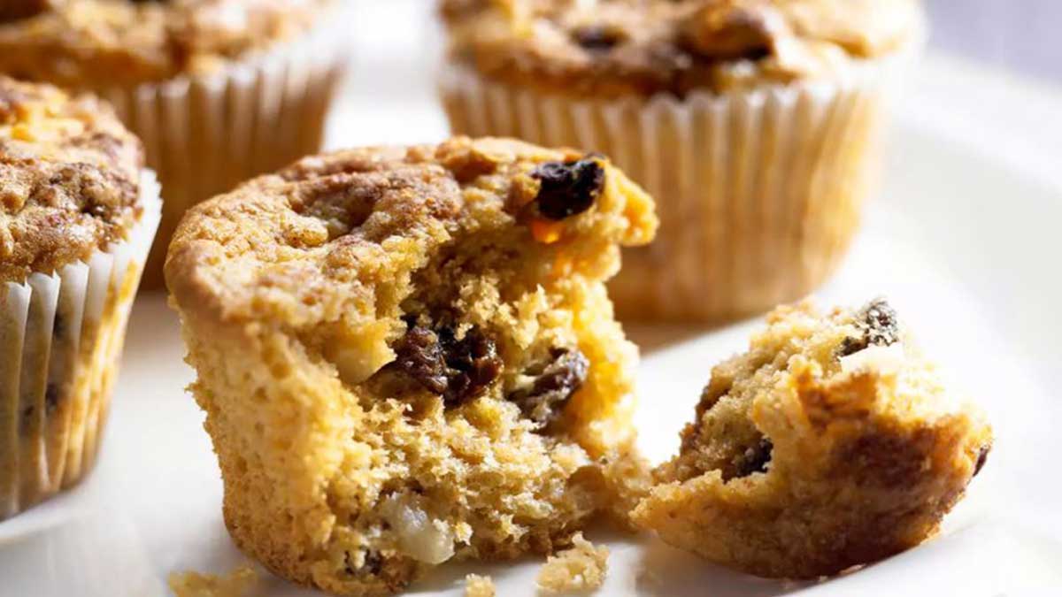 Muffins moelleux aux pommes