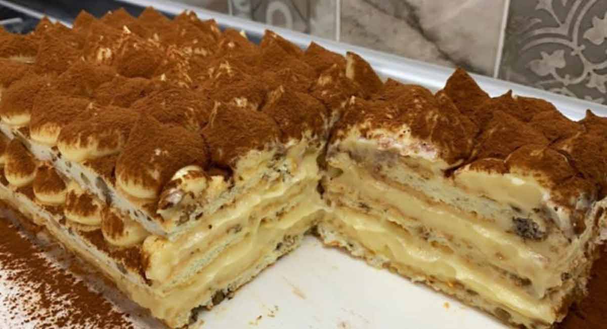 Tarte aux noix et à la crème