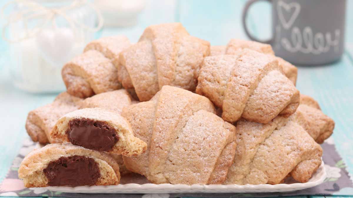 Biscuits croustillants au Nutella