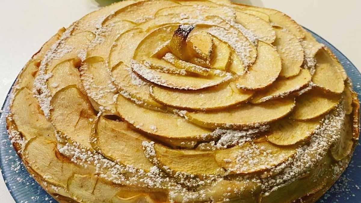 Gâteau moelleux aux pommes