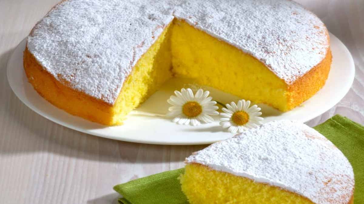 Gâteau moelleux parfumé au citron