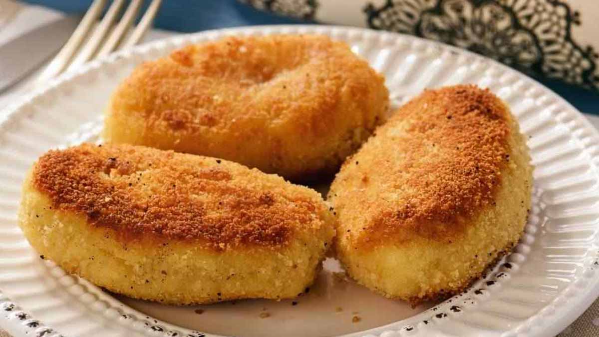 Boulettes de riz au jambon et au parmesan