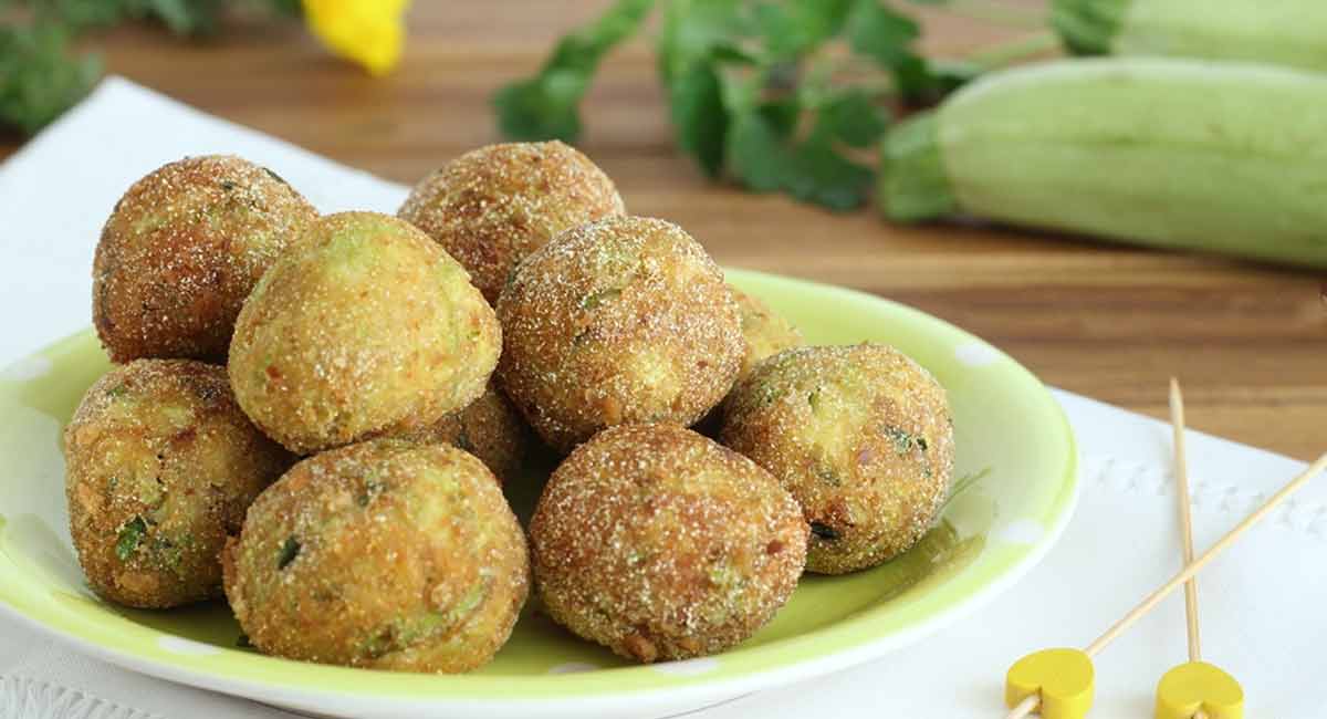 Croquettes de pommes de terre et courgettes