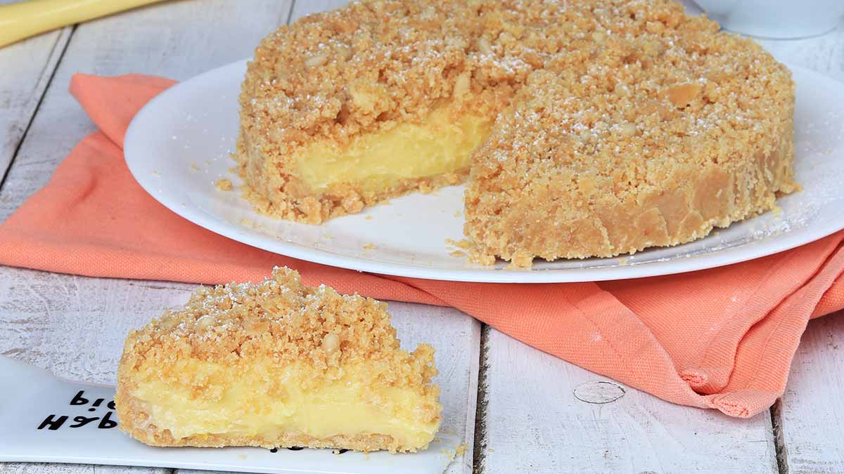 Gâteau émietté de grand-mère