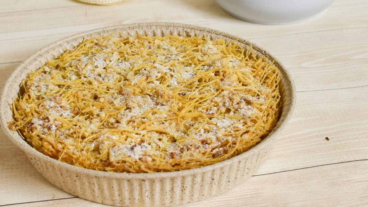 Gâteau sucré aux nouilles