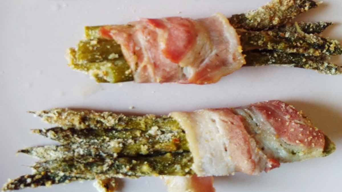 Rouleaux d’asperges croustillants