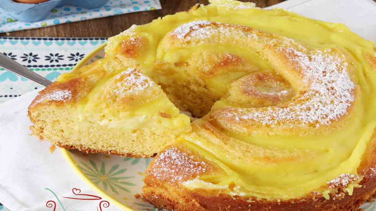 Gâteau à la crème au citron