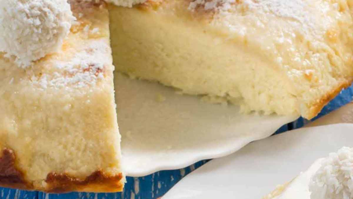 Gâteau crémeux à la noix de coco