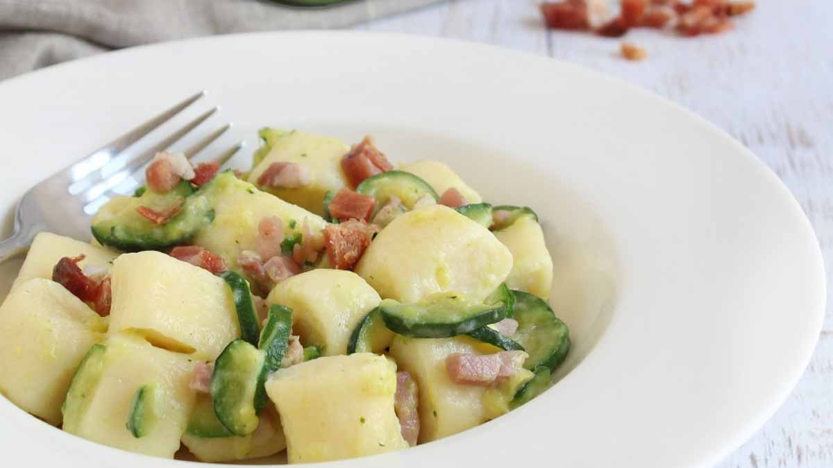 Gnocchis à la ricotta et au jambon