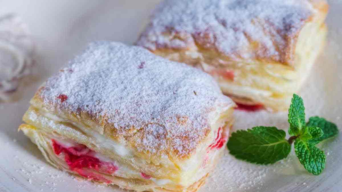 Millefeuille à la ricotta