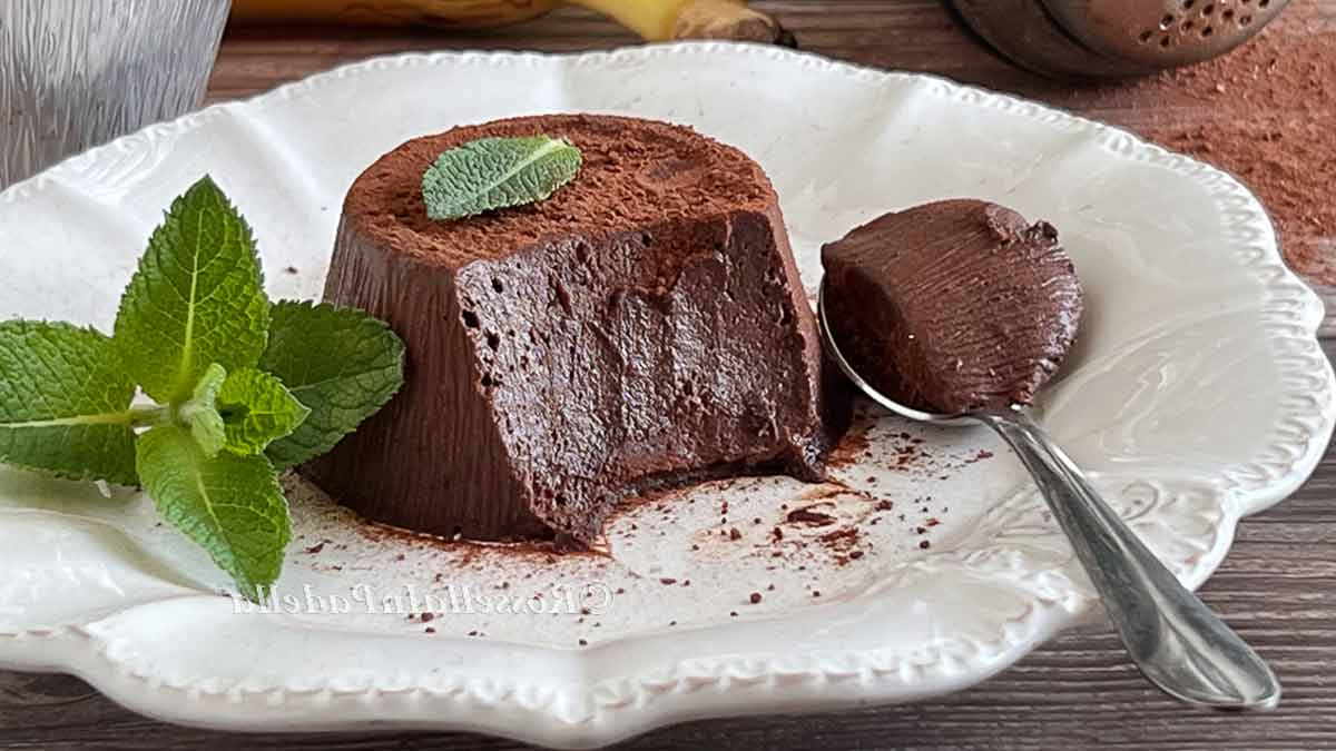 Pudding au chocolat et banane