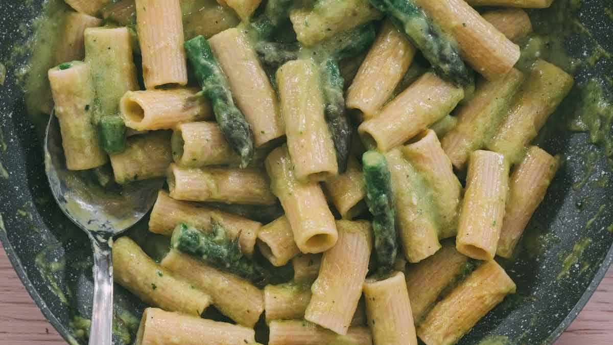 Rigatoni aux asperges