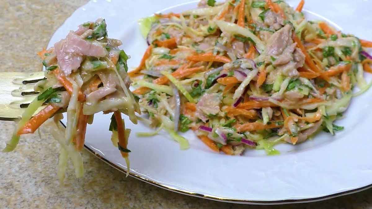 salade diététique et délicieuse