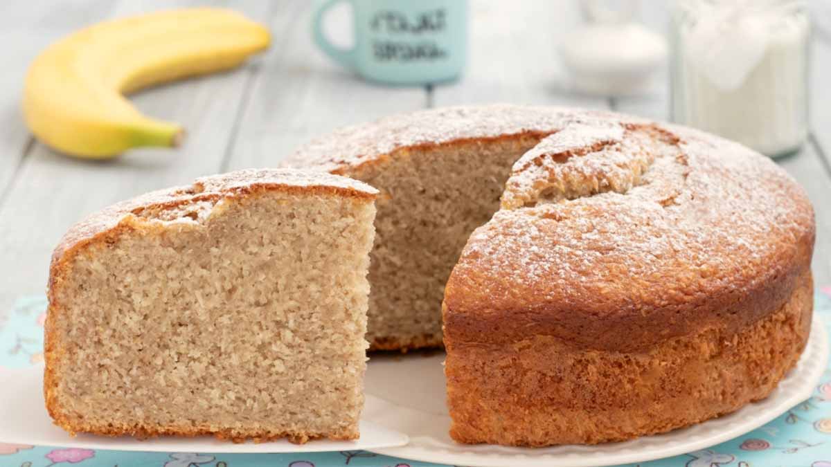 Gâteau à la banane et à la noix de coco