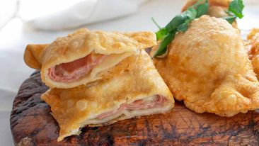 Panzerotti à la mortadelle