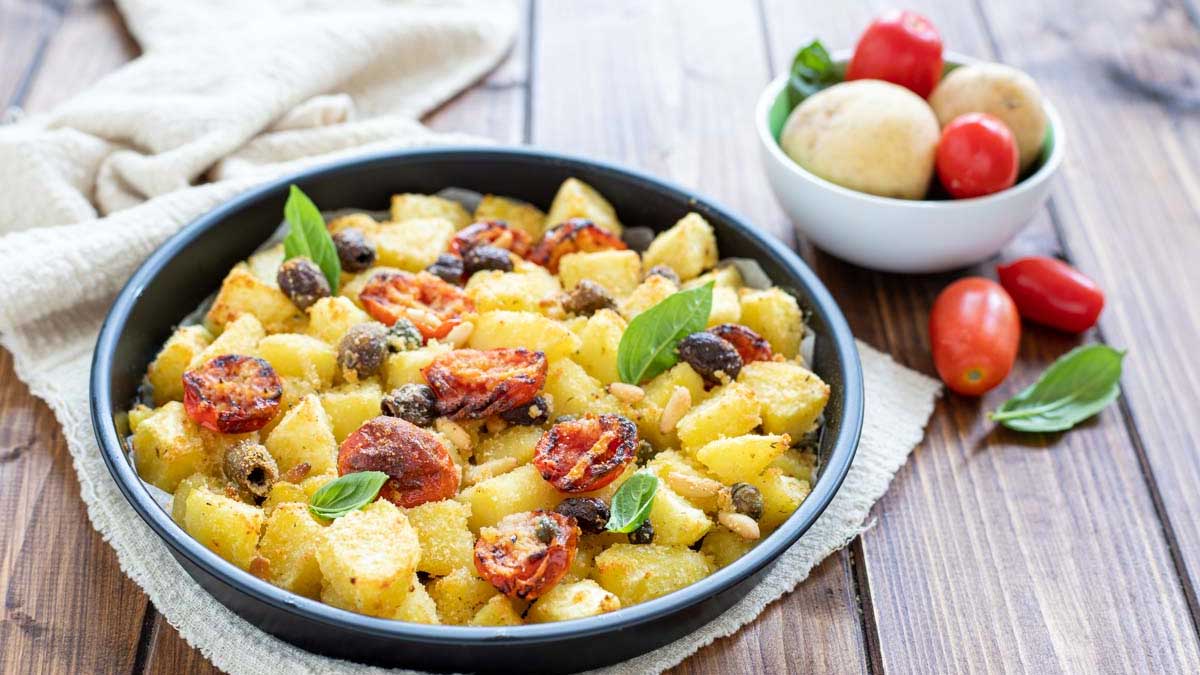 Pommes de terre au four à la sicilienne