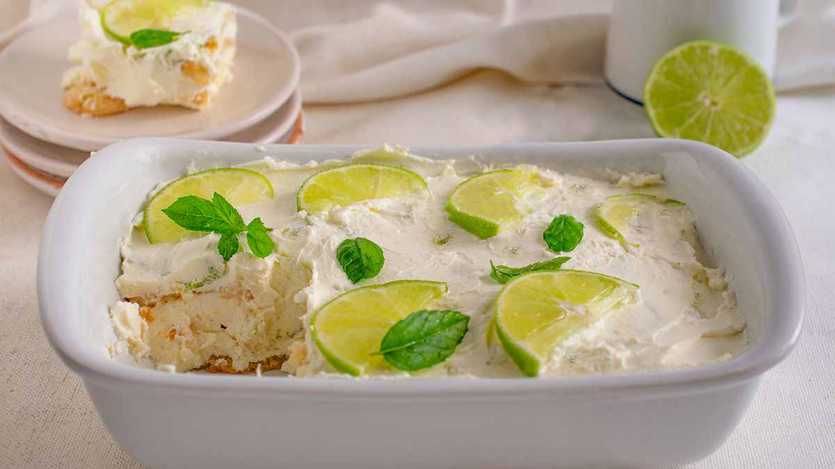 Tiramisu mojito et aux biscuits à la cuillère