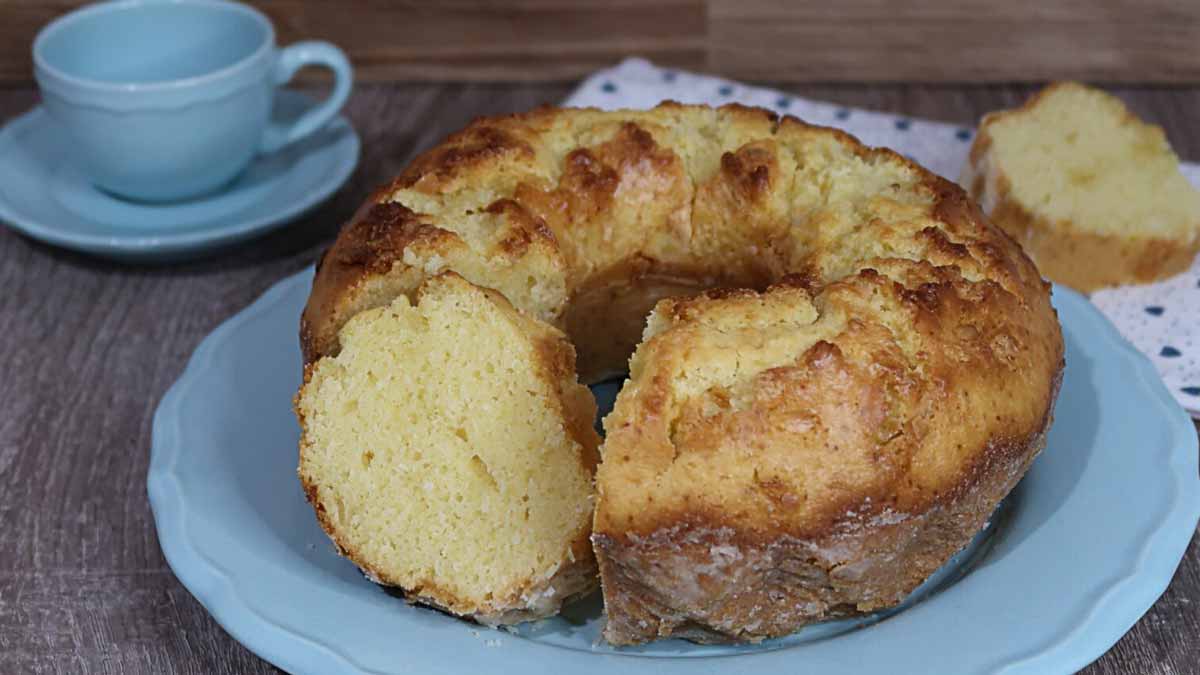 gâteau au lait et aux jaunes d’oeuf