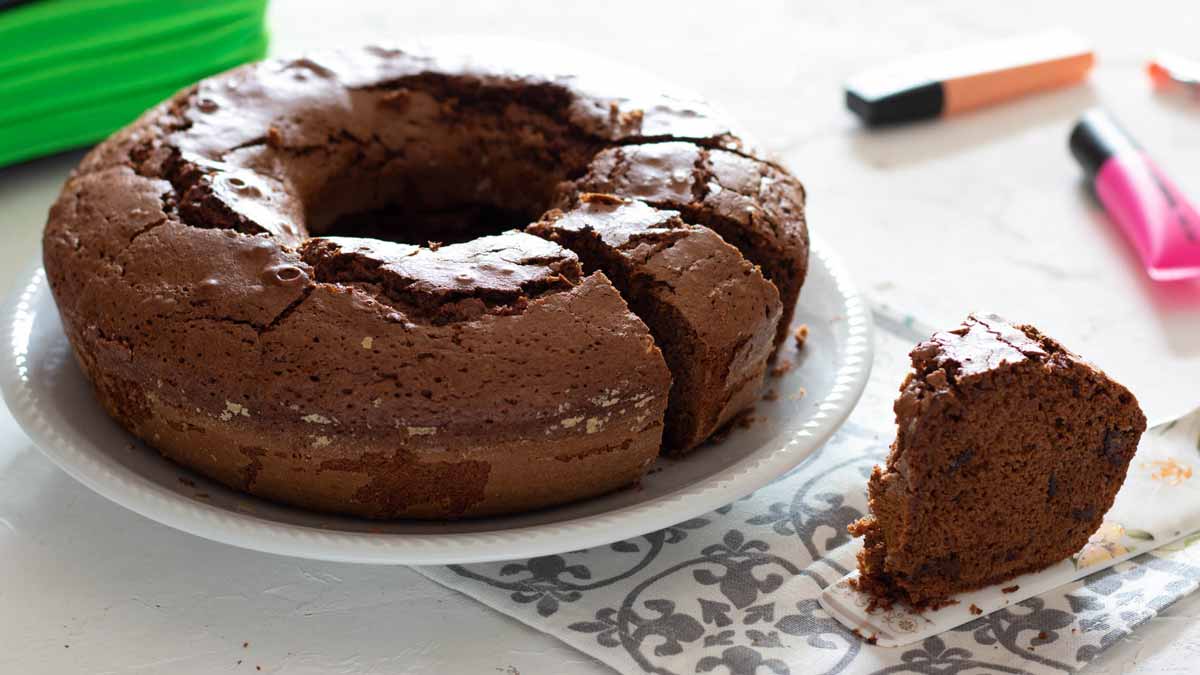 Gâteau au chocolat et yaourt