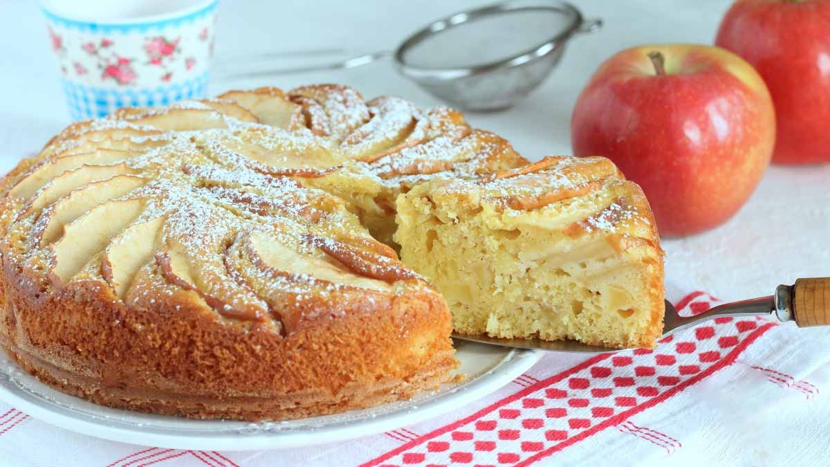 Gâteau aux pommes et au yaourt