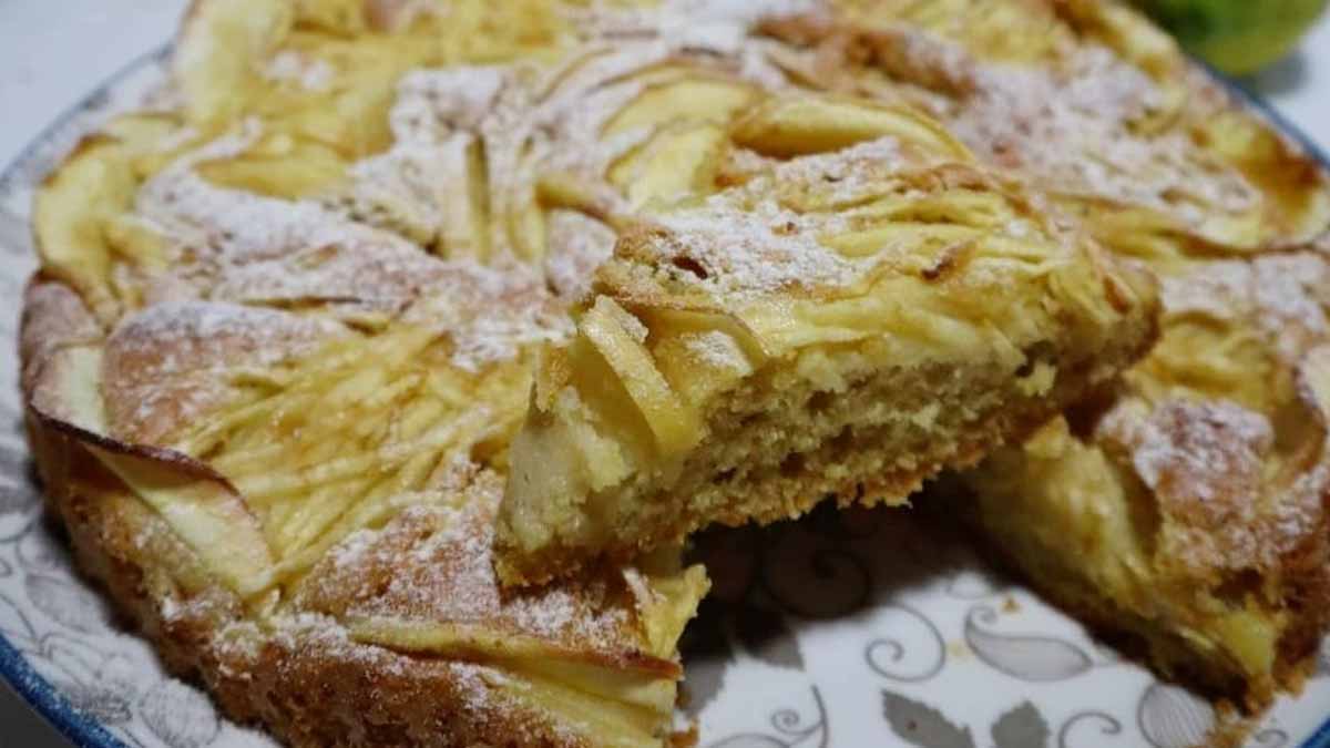 Gâteau aux pommes et citron