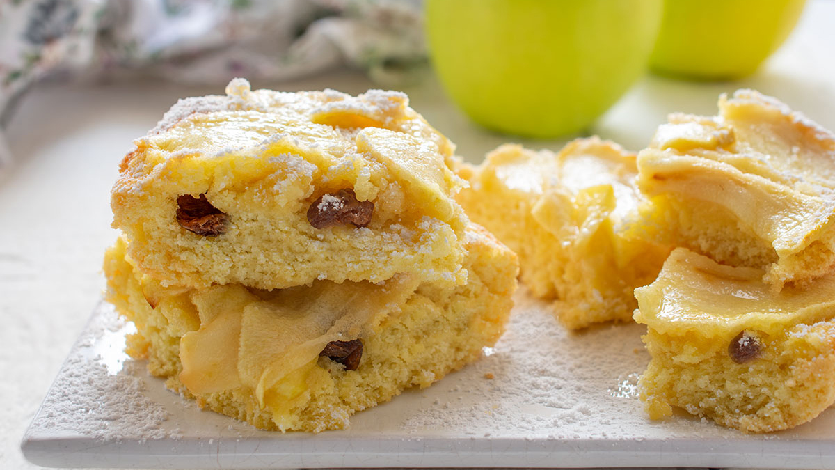 Tartelettes aux pommes et raisins secs