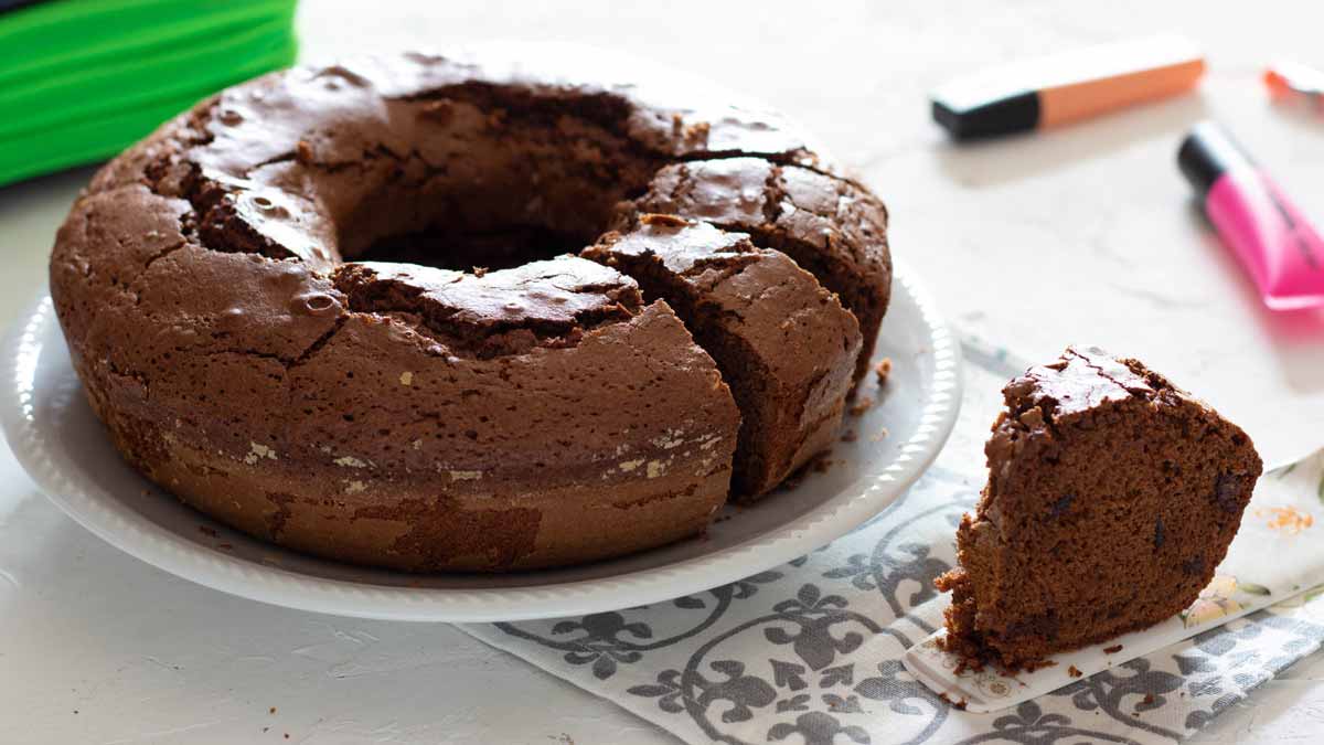 gâteau moelleux au chocolat et yaourt