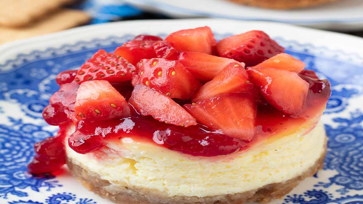 tartelettes crémeuses à la ricotta et aux fraises