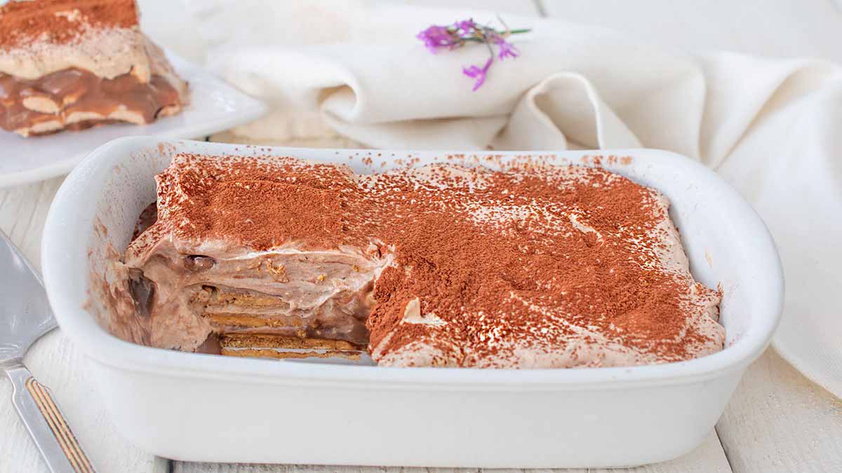 tiramisu à la crème et café