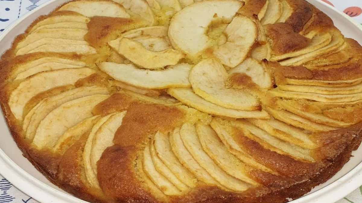 Gâteau moelleux aux pommes