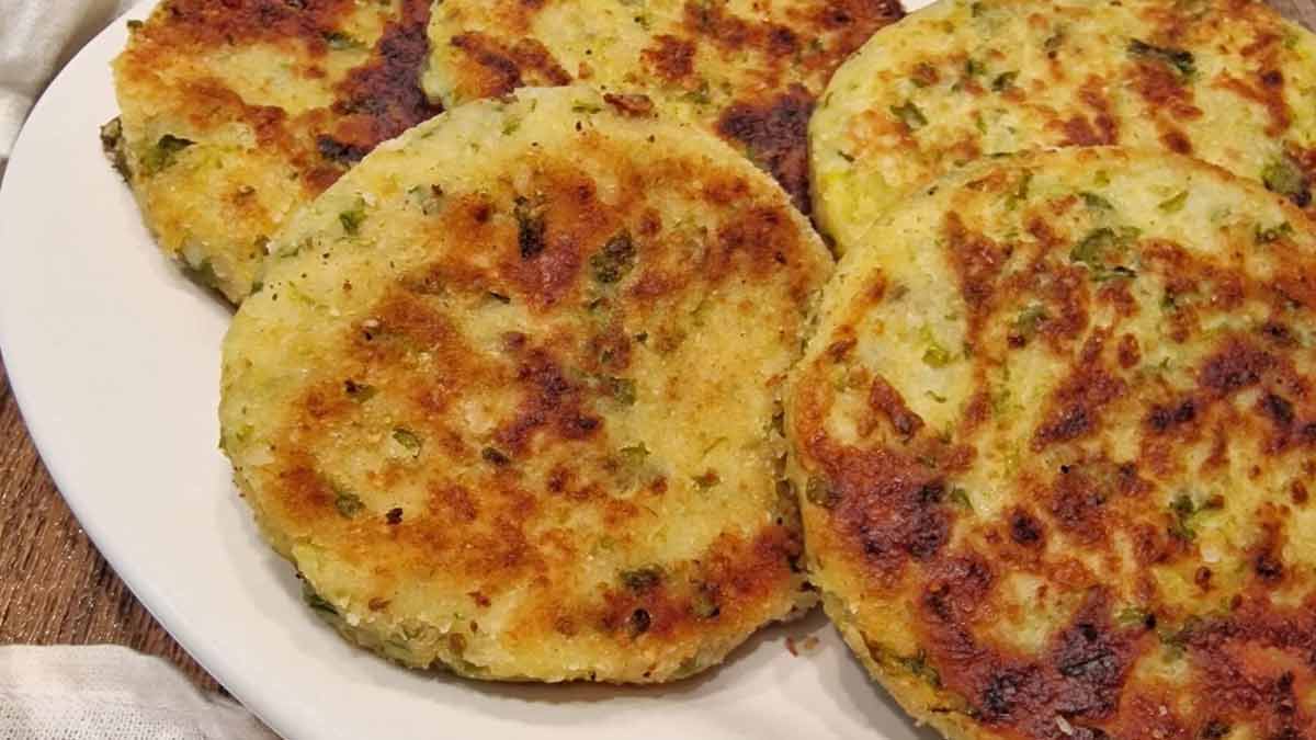 Hamburgers aux pommes de terre et aux haricots