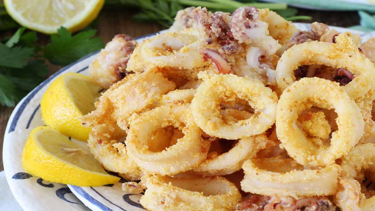 Les calamars frits