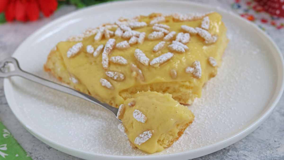 Tarte à la crème de grand-mère