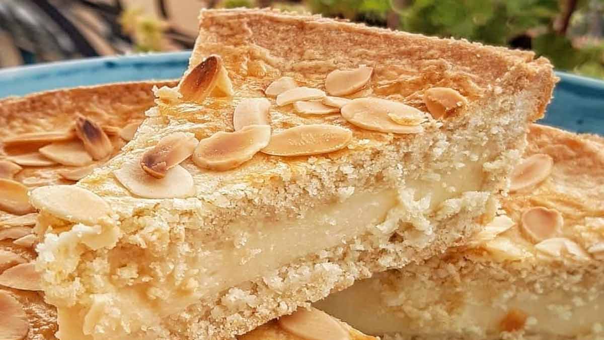 Tarte crémeuse et parfumée à la vanille