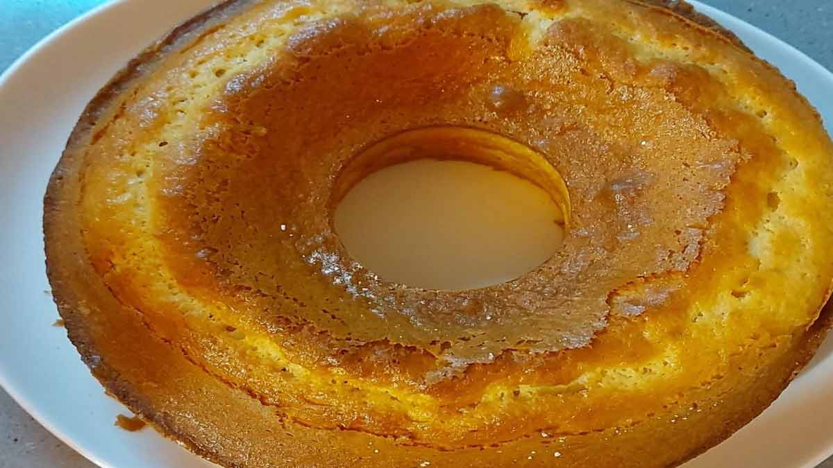 Gâteau au lait chaud très moelleux