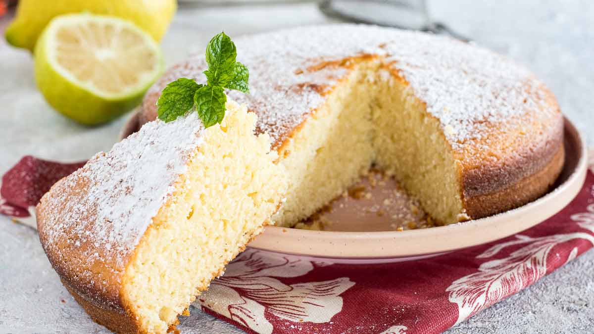 Gâteau classique au citron et yaourt