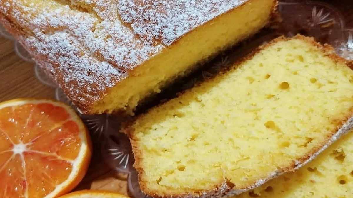 Plumcake super moelleux à l’orange