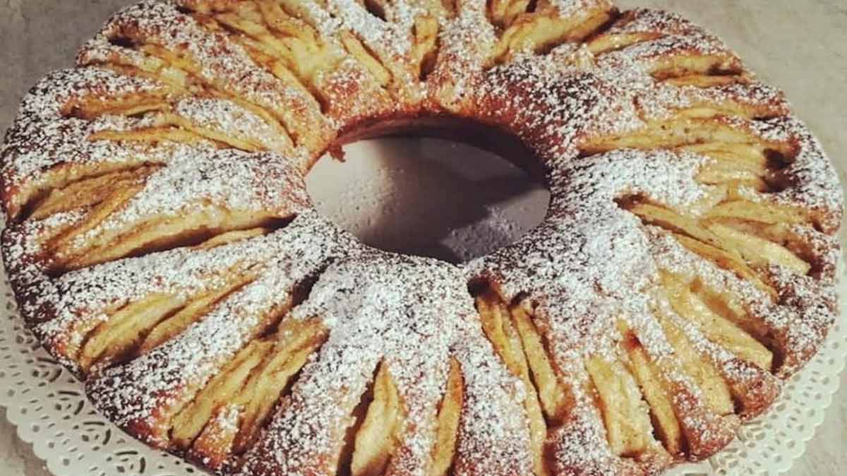 gâteau de grand-mère aux pommes