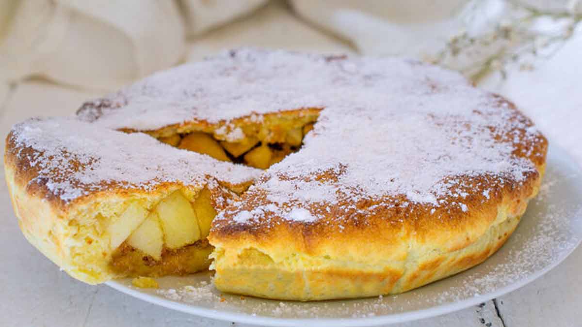 tarte au yaourt et aux pommes