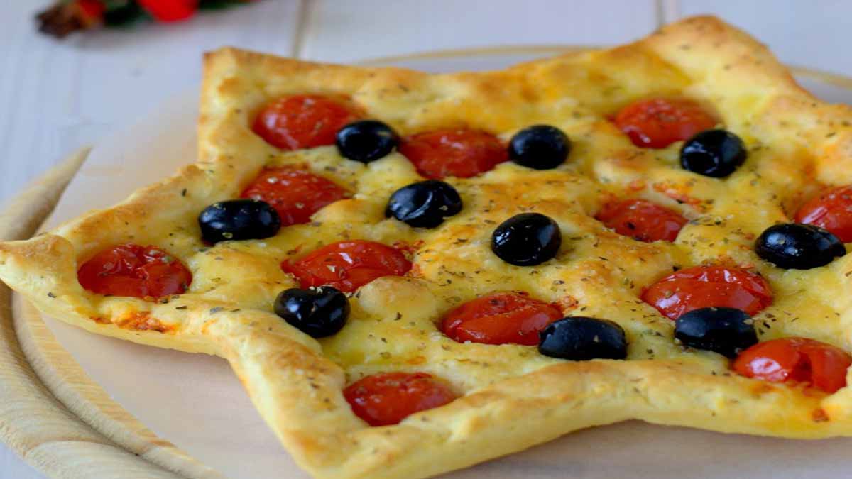 Incroyable recette de focaccia en étoile