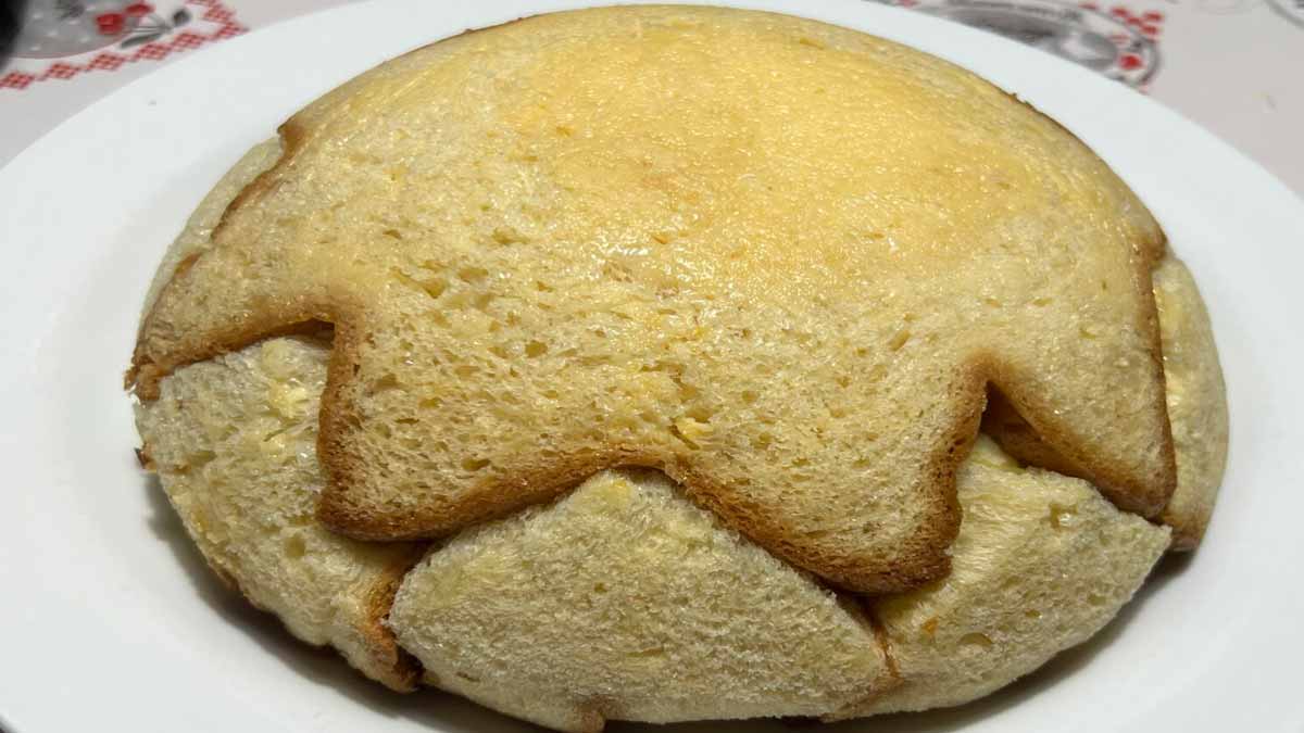 Un dessert très original avec le pandoro et de la crème au citron