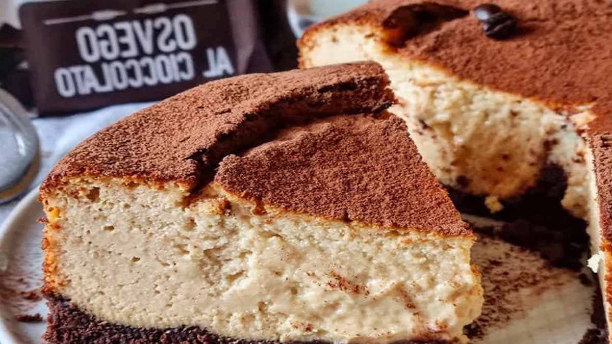 Un fabuleux cheesecake au café extrêmement bon pour le dessert etou le goûter