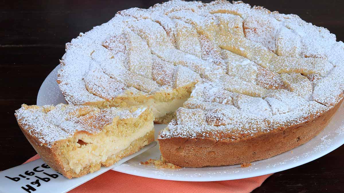 Une tarte à la crème de mascarpone très savoureuse et très appétissante