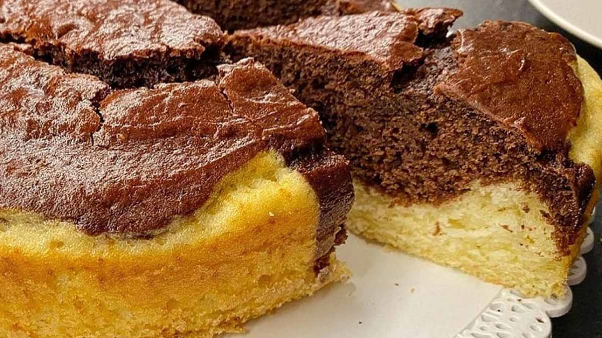 gâteau de grand-mère au cacao et yaourt