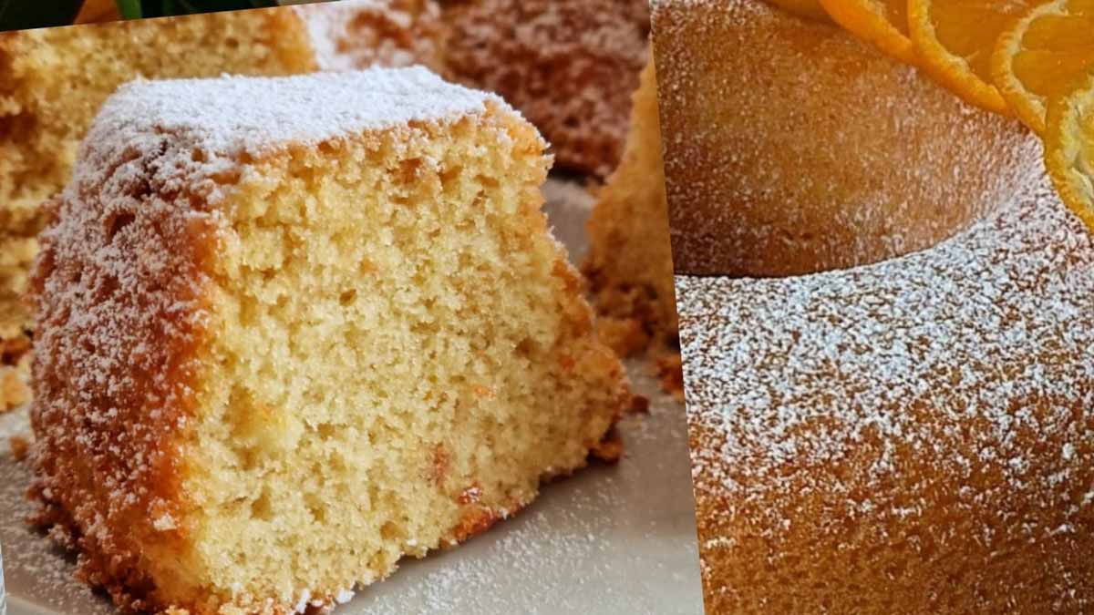 gâteau éponge à l’orange hyper doux