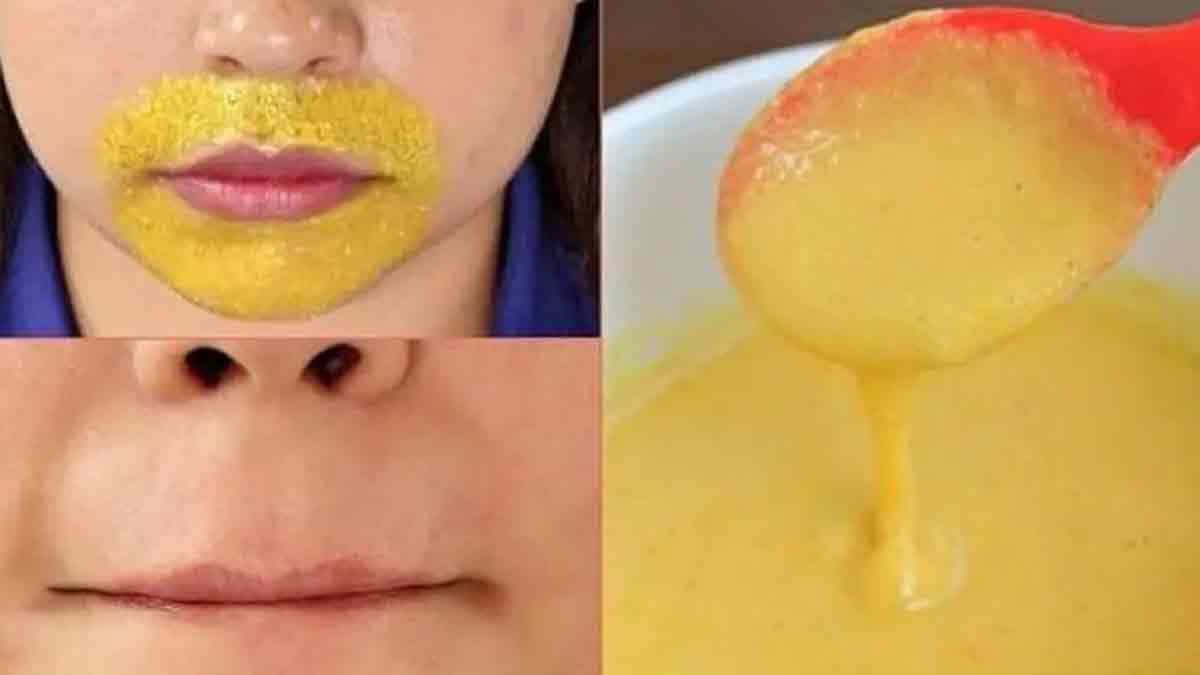 fabriquer un masque naturel pour enlever les poils indésirables du visage 