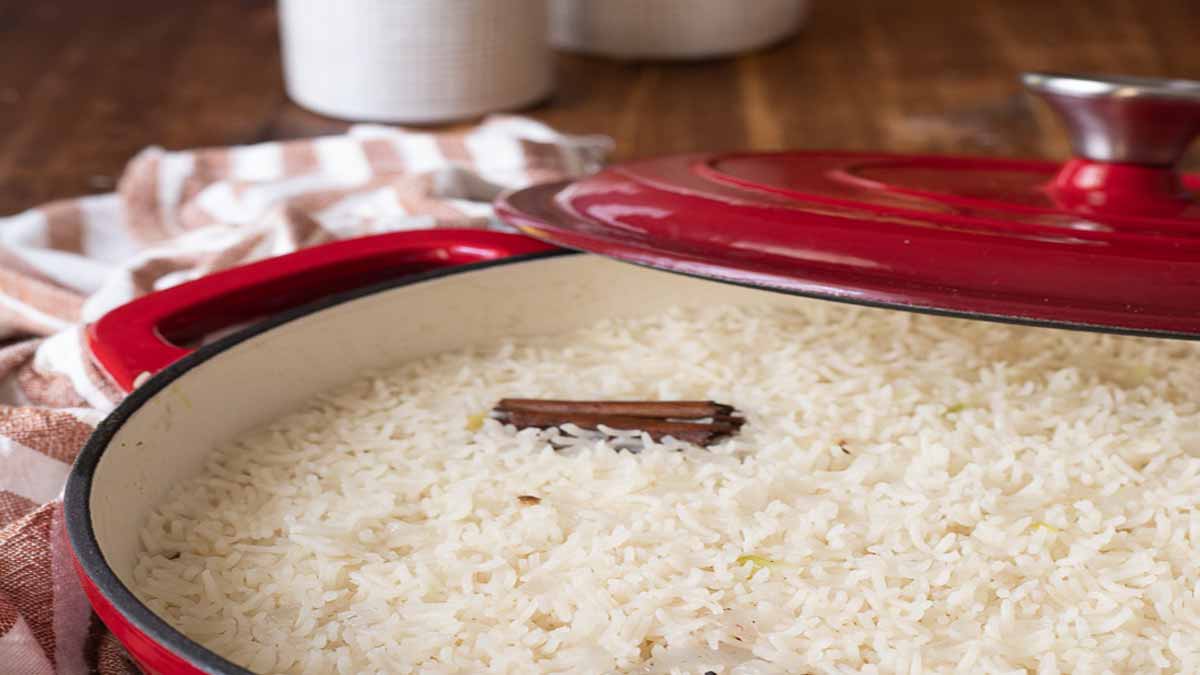 riz pilaf cuit à la poêle