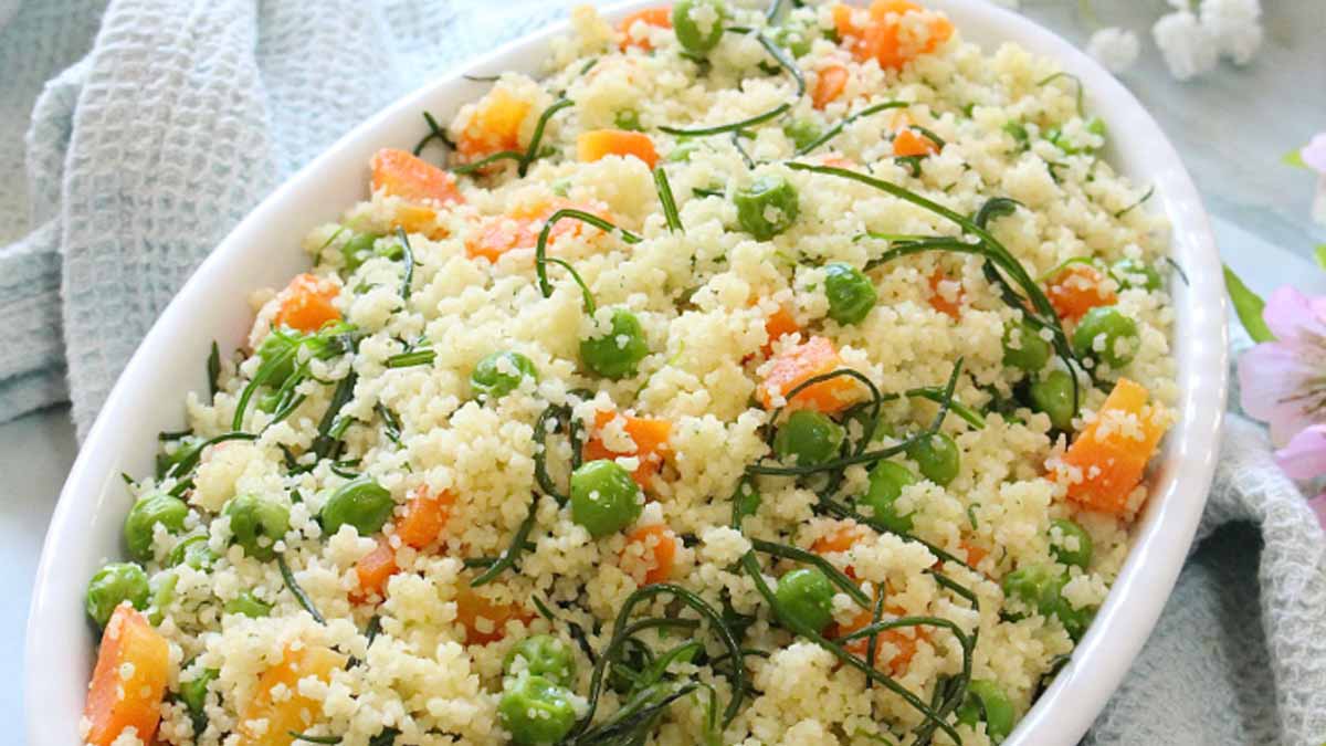 Du couscous de légumes très savoureux, gourmand et composé uniquement d’ingrédients sains et frais